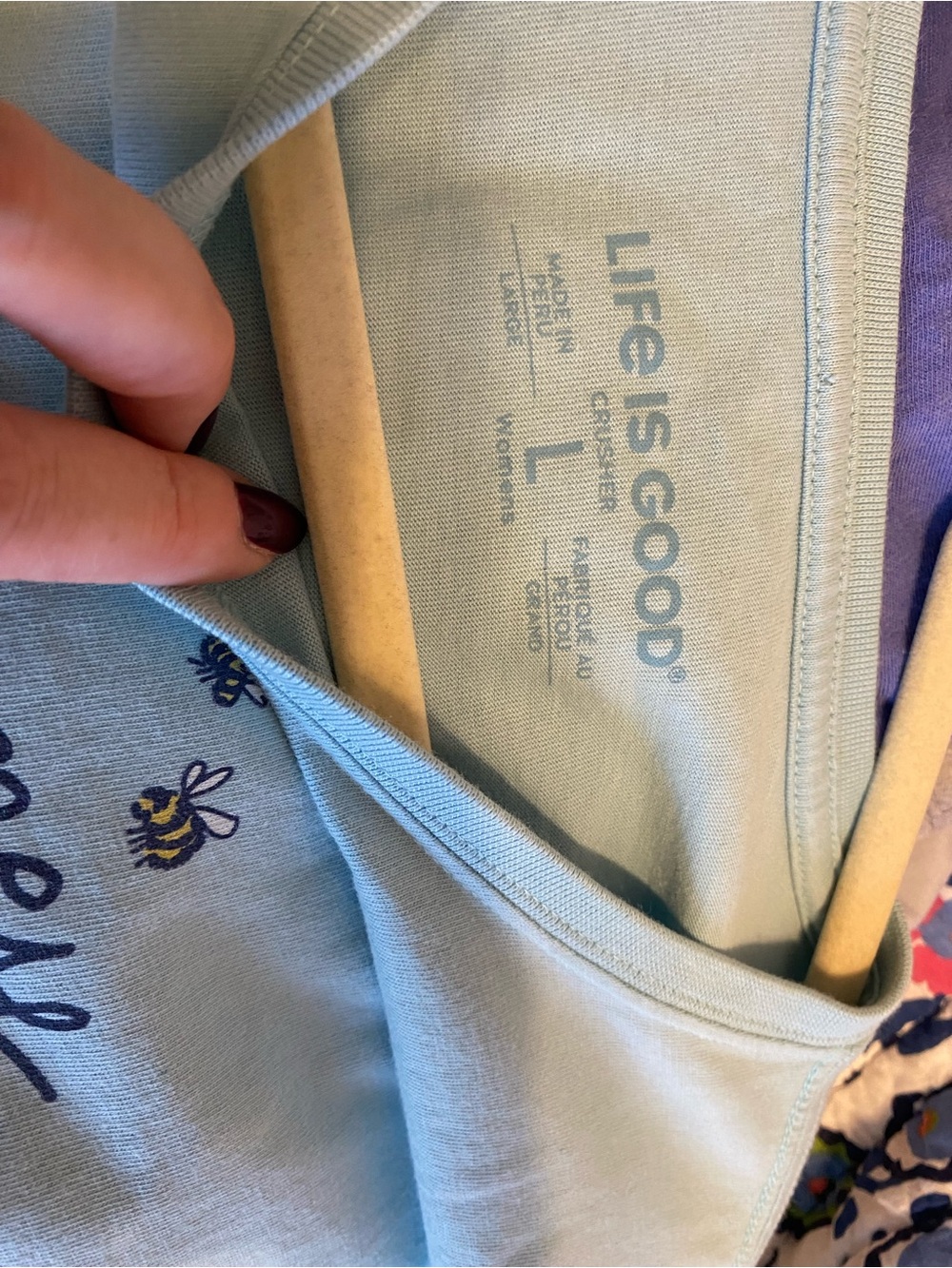 Life is Good Hello Honey t-shirt - Picture 4 of 4